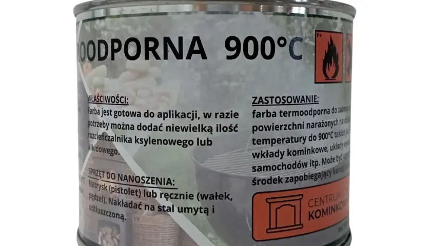 Farba do kominków - wybór i zastosowanie odpornych powłok