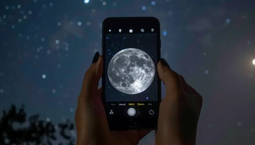 Jak zrobić zdjęcie księżyca telefonem Samsung, unikaj błędów i zyskaj jakość