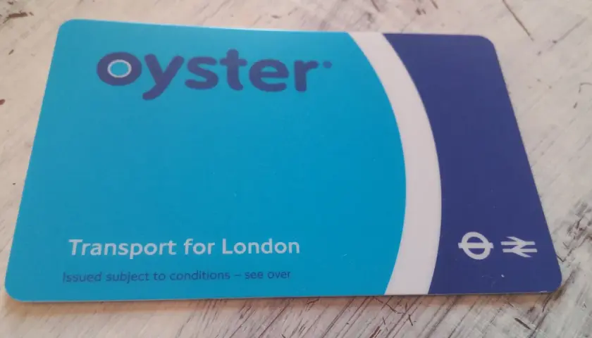 Karta Oyster, bilet 3 dniowy na metro londyn. Transport for London.