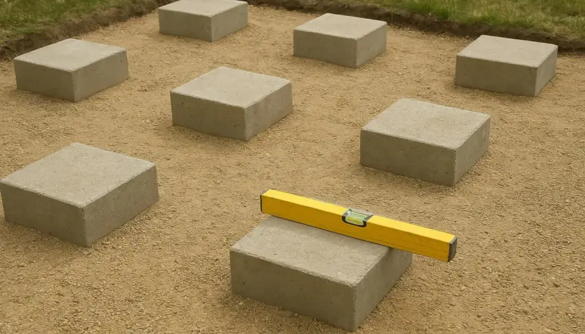 Jak zbudować trwały taras z bloczków fundamentowych: Kompletny poradnik