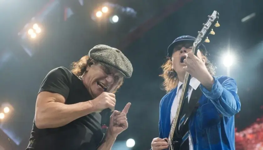 Brian Johnson i Angus Young z AC/DC na koncercie w Polsce. Rock and roll w najlepszym wydaniu!