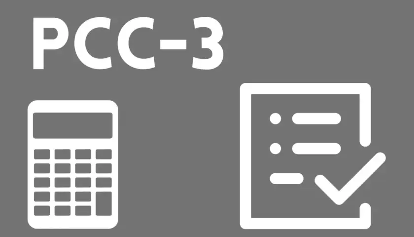 PCC-3: kalkulator i lista zadań z zaznaczonym elementem. Obliczenia do zapłaty podatku od kupna samochodu.