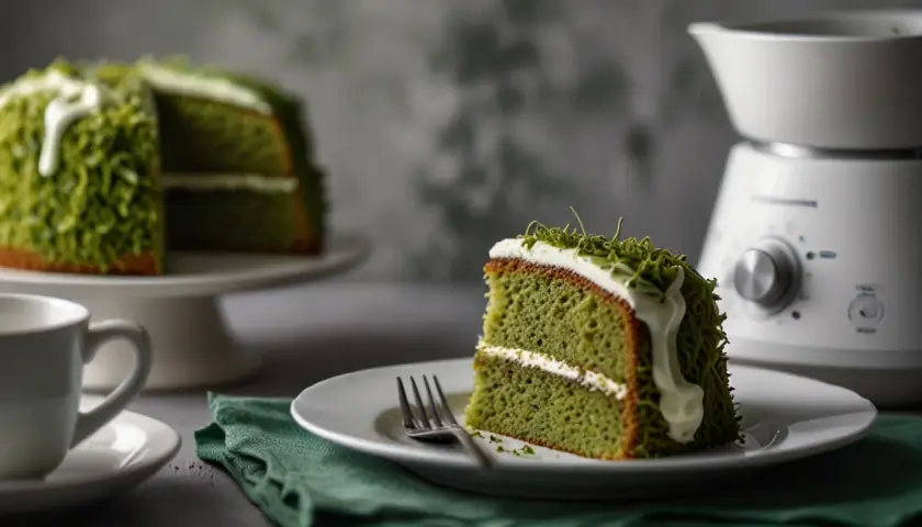Przepis na ciasto mech Thermomix: Zielony deser z Thermomixu