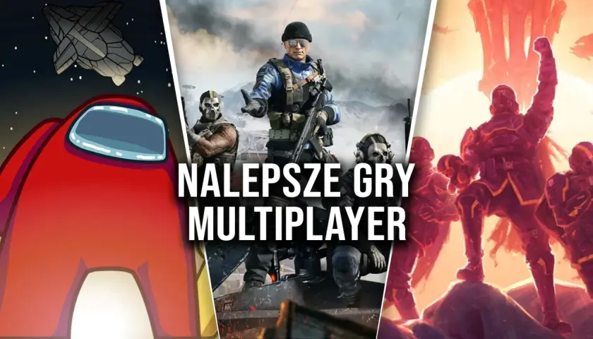 Among Us, Call of Duty i inni bohaterowie w najlepsze gry multiplayer.