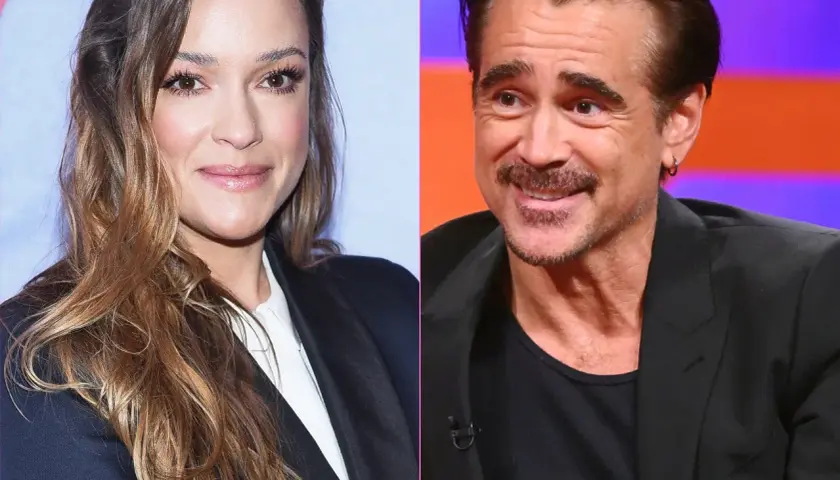 Alicja Bachleda-Curuś i Colin Farrell na zdjęciu.