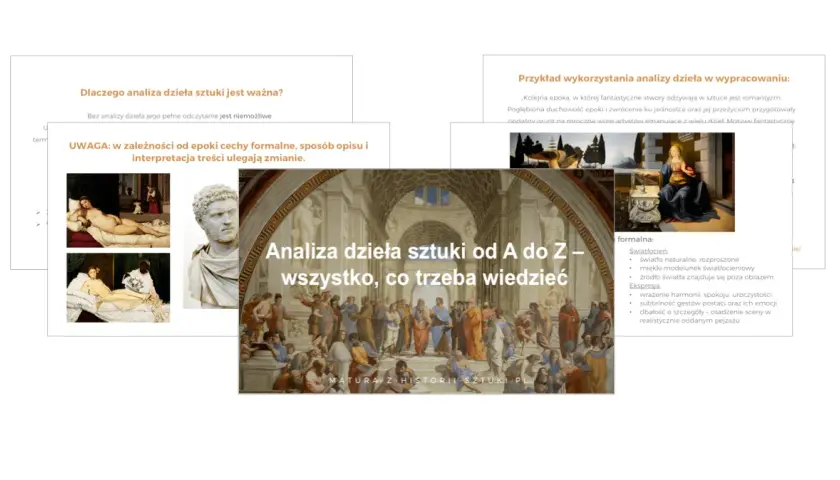 Analiza dzieła sztuki od A do Z. Kluczowe pojęcia i przykłady, jak interpretować dzieła, by zgłębić historię sztuki.