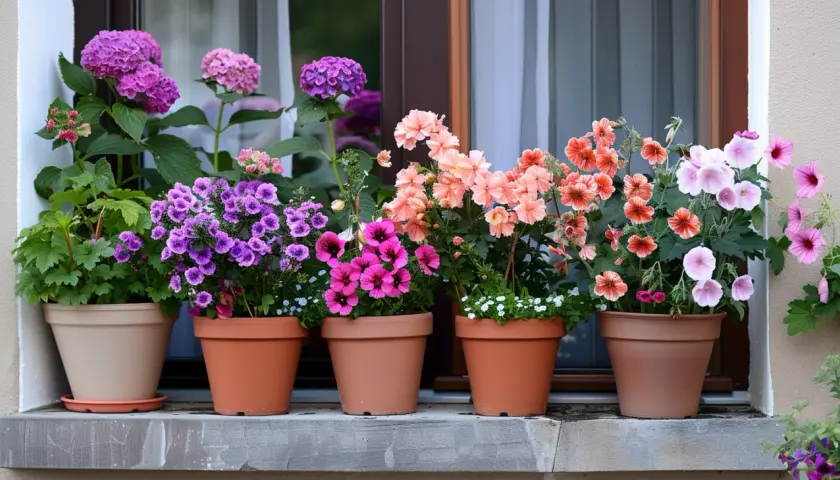 Fioletowe kwiaty na balkon: 5 gatunków i ich pielęgnacja