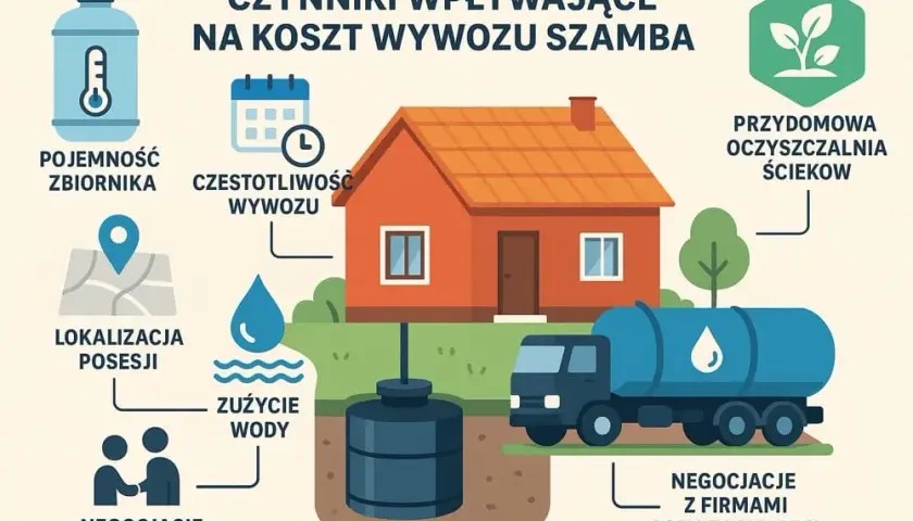 Ile kosztuje wywóz szamba? Sprawdź zaskakująco niskie ceny transportu