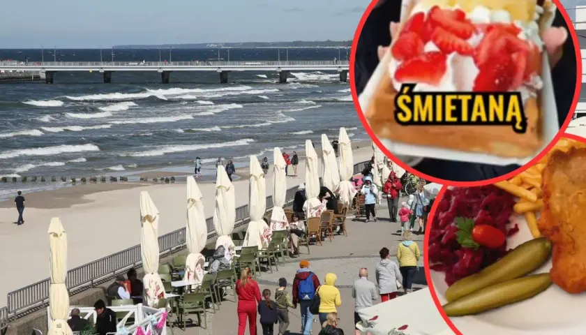 Kołobrzeg: gdzie dobrze i tanio zjeść? Plaża, molo i smaczne jedzenie, jak gofry ze śmietaną i obiady za 45 zł.