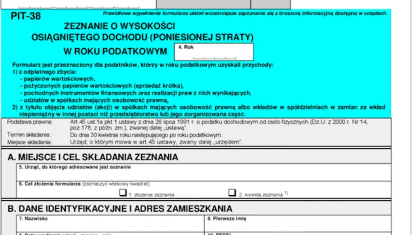 Jak rozliczyć PIT-38? Praktyczny przewodnik po zyskach kapitałowych