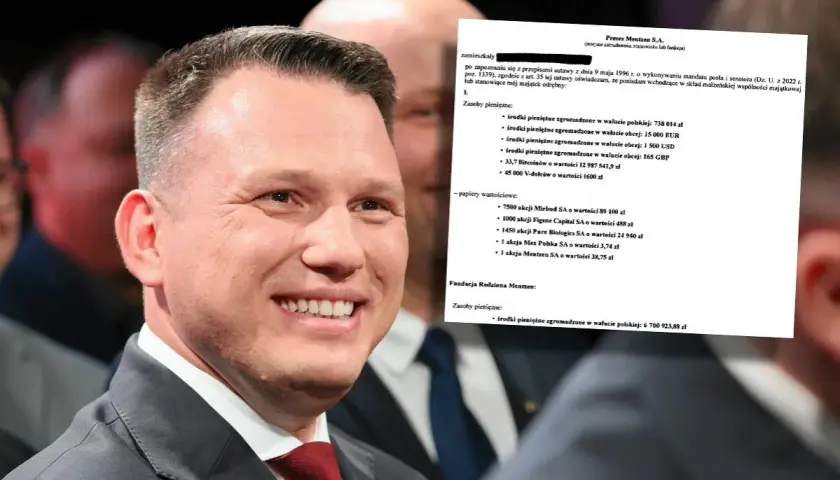 Sławomir Mentzen i jego majątek: oświadczenie ujawnia sekrety, w tym zyski z giełdy i kryptowalut.