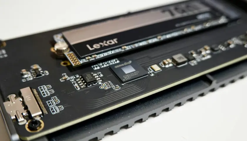 Dysk Lexar z kontrolerem Asmedia, gotowy do pracy z prędkością PCIe 3.0 x4.