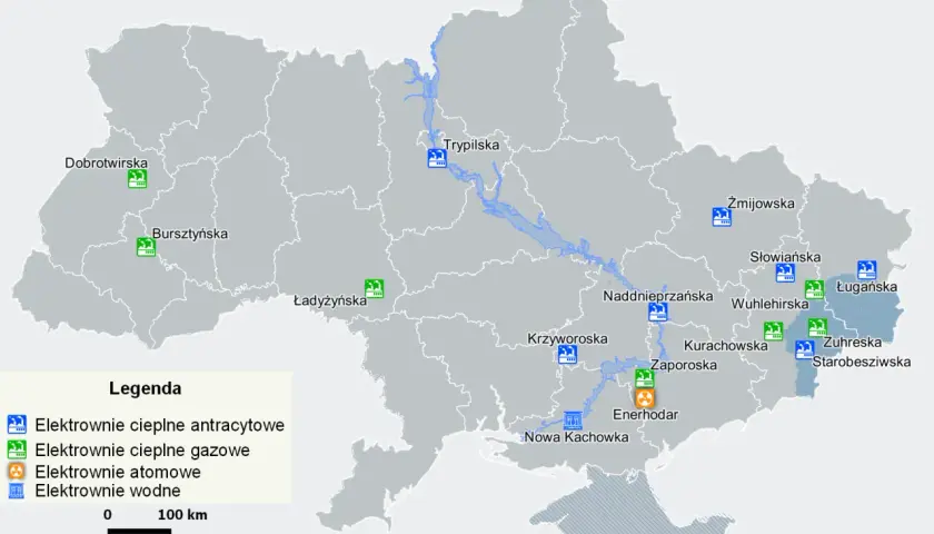 Ile Ukraina ma elektrowni atomowych? Status, bezpieczeństwo, przyszłość.