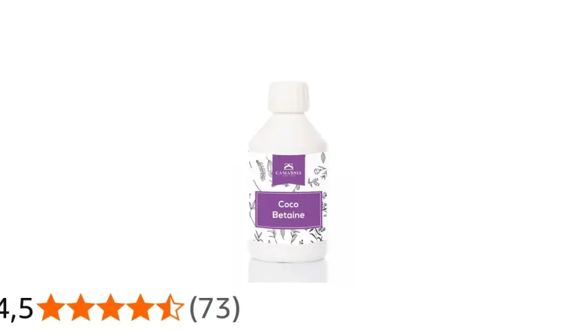 Botella blanca con etiqueta morada que dice "Coco Betaine". Descubre qué es la betaina y sus usos.