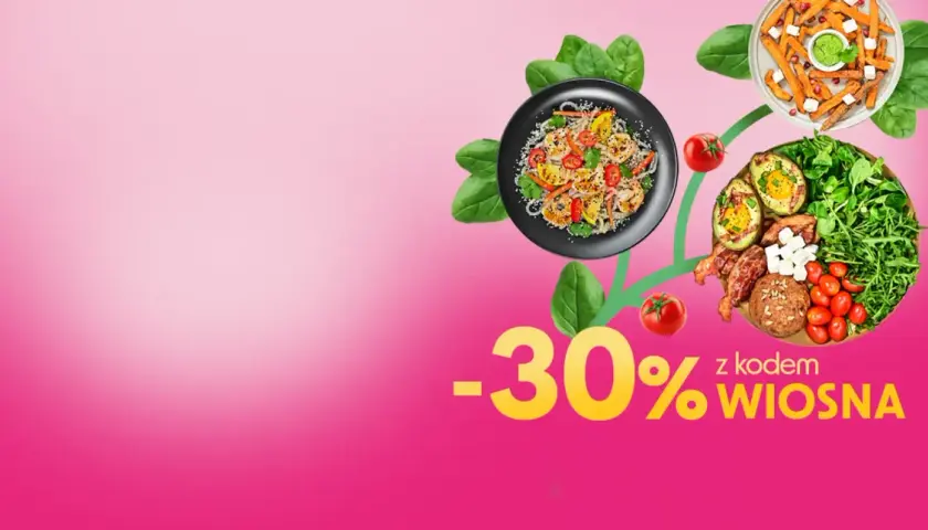 Wiosenna promocja na catering! Sprawdź nasz catering menu cennik i skorzystaj z rabatu -30% z kodem WIOSNA. Pyszne dania czekają!