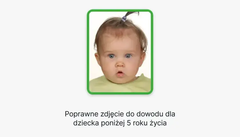 Urocze dziecko z niebieskimi oczami, idealne do paszportu. Ile zdjęć do paszportu potrzebujesz dla malucha?