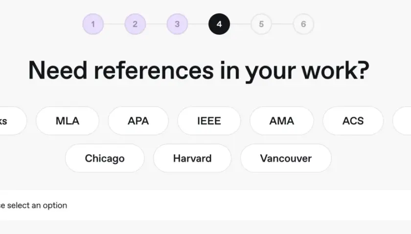 Potrzebujesz pomocy z cytowaniem? Wybierz styl: MLA, APA, IEEE, AMA, ACS, ABNT, Chicago, Harvard, Vancouver.