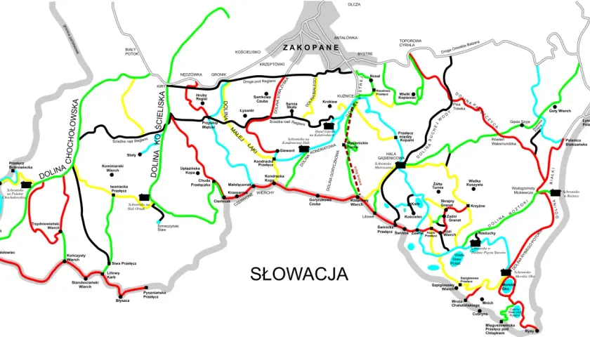 Szlaki w Tatrach: Jak powstały i co naprawdę oznaczają ich kolory?