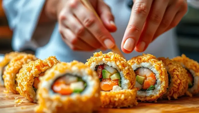 Jak zrobić sushi w tempurze? Prosty przepis i składniki