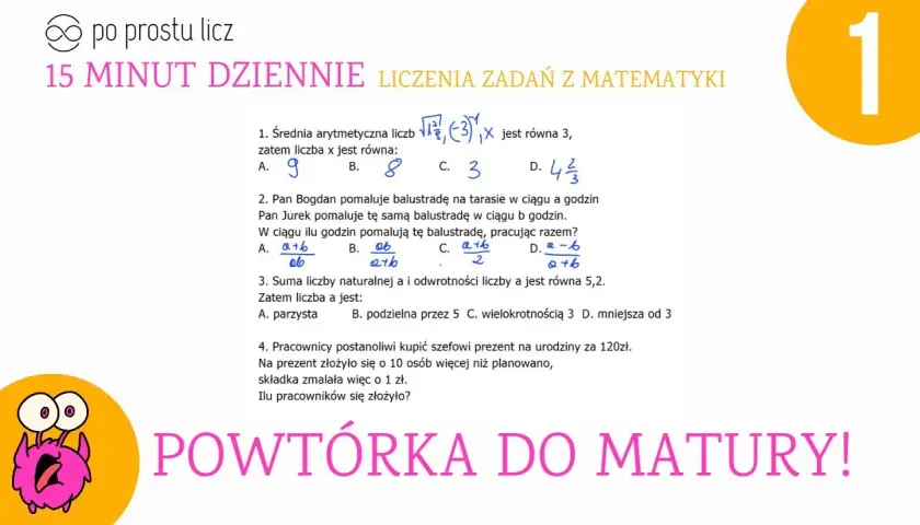 Jak prawidłowo policzyć średnią poniżej 4 oraz równą 4 - prosty sposób