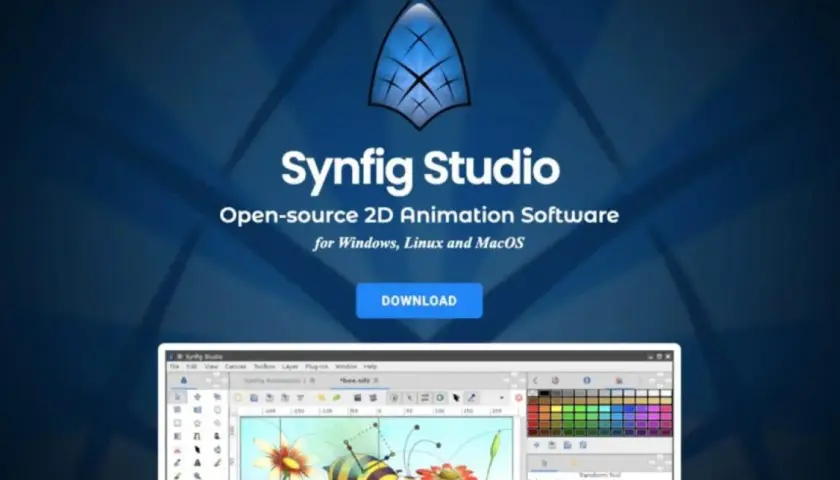 Synfig Studio: ein kostenloses 2D-Animationsprogramm für Windows, Linux und macOS. Erstelle deine eigenen Animationen!