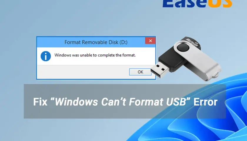 Błąd formatowania USB. Dowiedz się, jak podłączyć dysk SSD do laptopa przez USB, gdy występuje problem z formatowaniem.