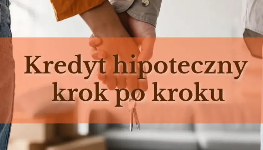 Para trzyma klucze do domu, symbolizując co to jest hipoteka i jak krok po kroku ją uzyskać.