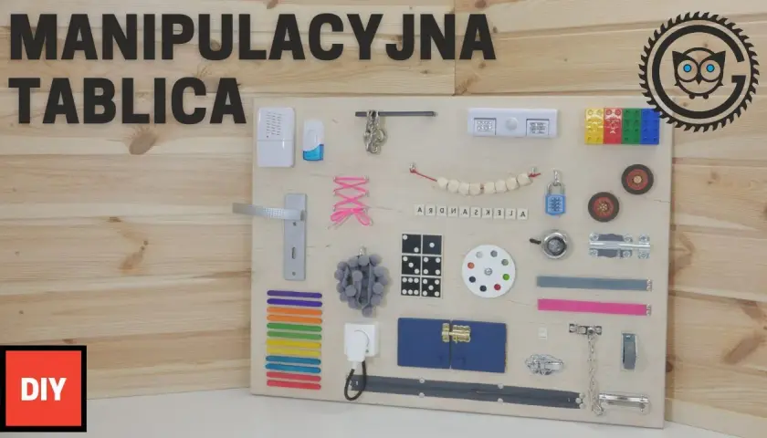 Tablica sensoryczna Montessori: klucz do rozwoju dziecka? Poradnik DIY