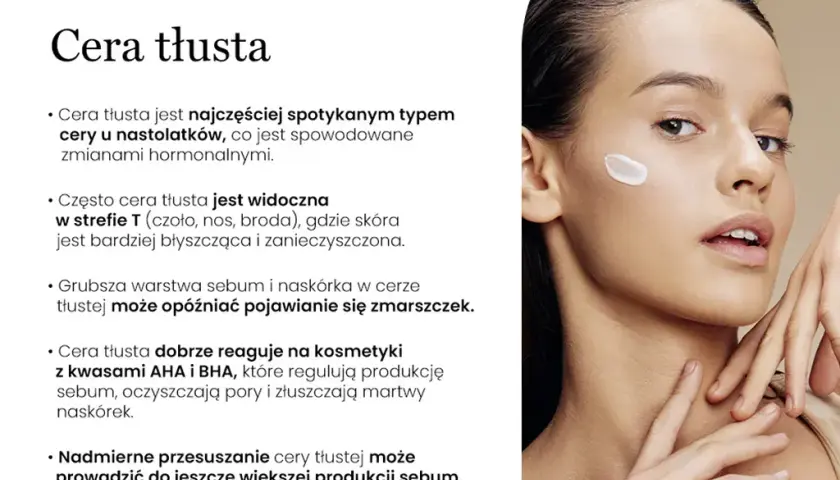 Tłusta cera: Jak zapanować? Skuteczna pielęgnacja i dieta eksperta