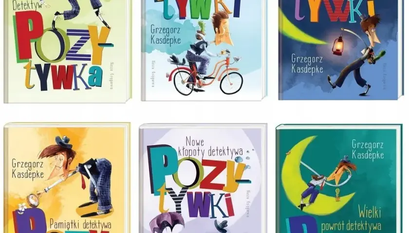  Książki Grzegorza Kasdepke, autora Detektywa Pozytywki i Przygody Koziołka Matołka | Kup online