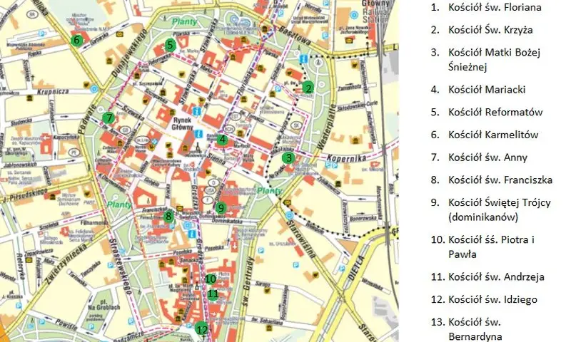 Ile kościołów jest na Starym Mieście w Krakowie? Zaskakujące liczby!