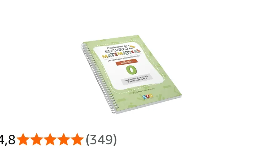 Cuaderno de matemáticas GEU para imprimir, nivel Cálculo 0, ideal para iniciación a la suma y resta.