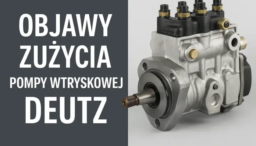 Pompa wtryskowa Deutz, jej budowa i objawy zużycia.