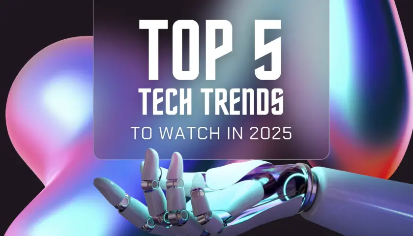 Internet hi tech: 5 przełomowych trendów technologicznych 2025