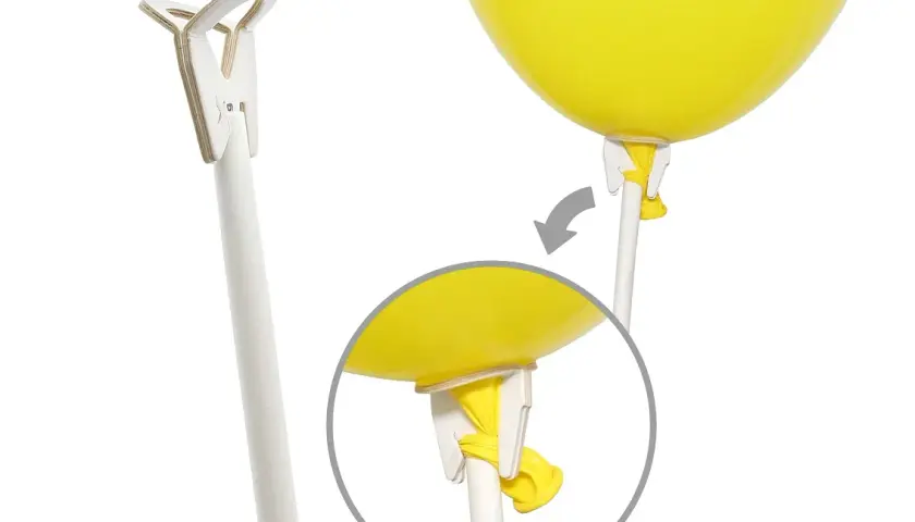 Jak zamocować balon na patyczku, aby nie spadł i się nie zepsuł