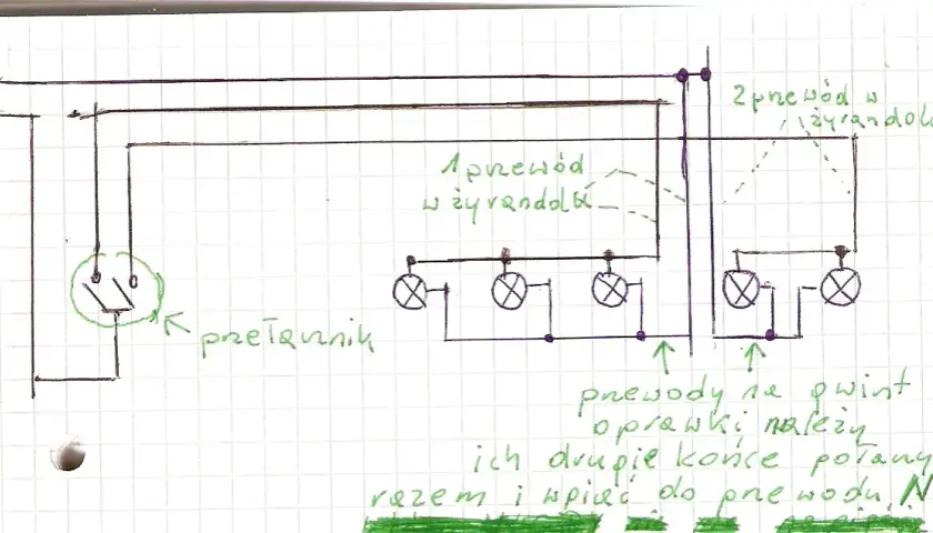 Jak podłączyć żyrandol 5 żarówek bezpiecznie i skutecznie?