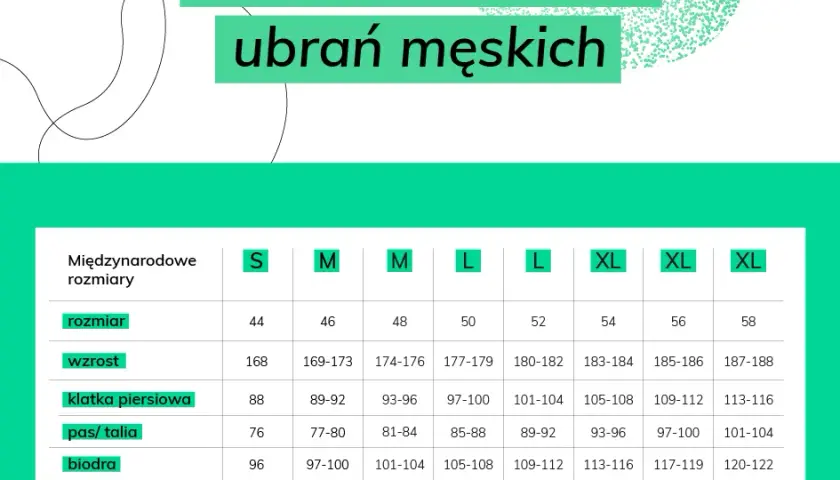 Rozmiar 56 ile to cm? Poznaj wymiary XXL i 3XL w odzieży