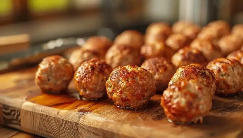 Délicieuses boulettes de viande dorées, prêtes à être dégustées. Une recette simple pour un plat réconfortant.