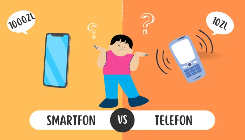 Zastanawiasz się, czym się różni smartfon od telefonu? Jeden kosztuje 1000 zł, drugi 10 zł.