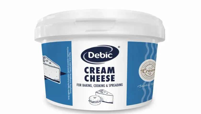 Serek śmietankowy Debic Cream Cheese do ciast, idealny do pieczenia, gotowania i smarowania.