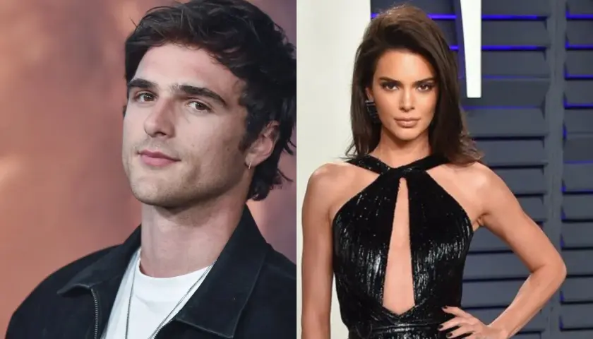 Jacob Elordi i jego dziewczyna, Kendall Jenner, na czerwonym dywanie.