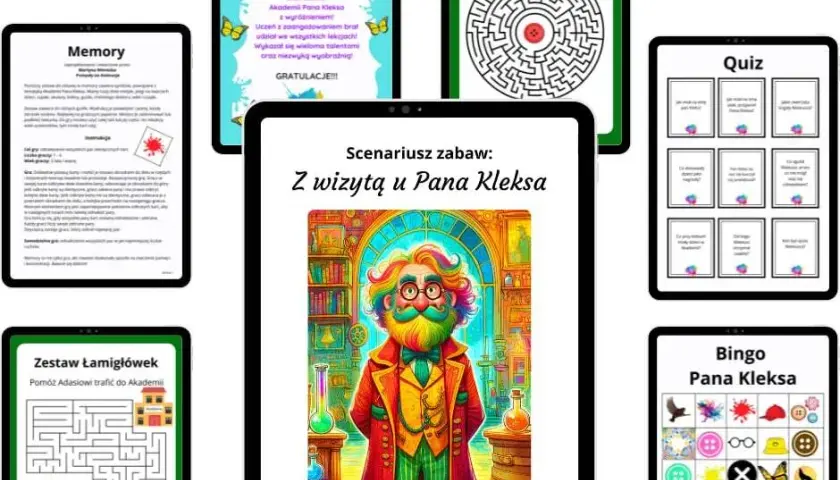 Gra Akademia Pana Kleksa: Magiczna Przygoda dla Fanów Książki