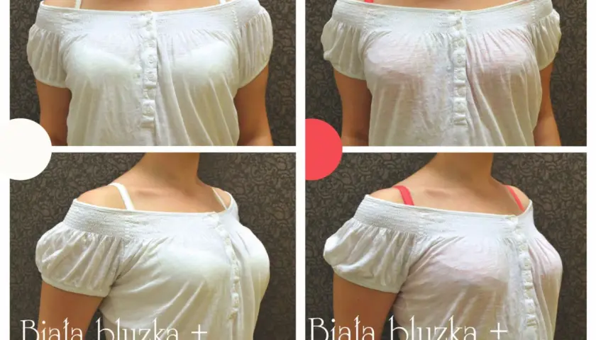 Niewidoczny biustonosz pod białą bluzką: jaki wybrać?