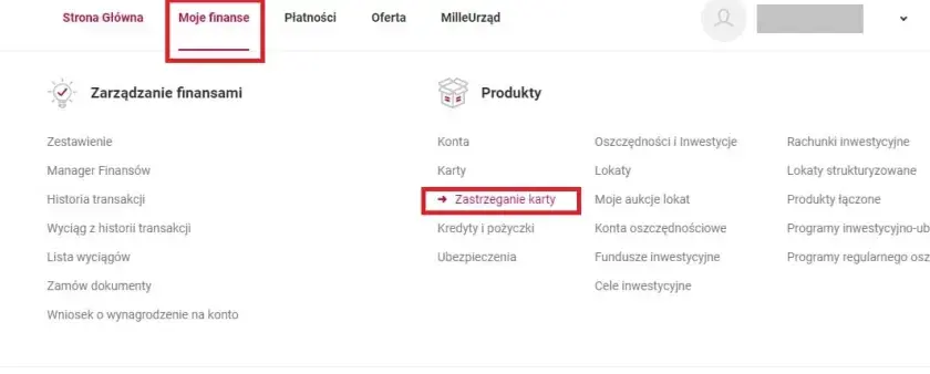 Zgubiona karta Millennium? Zablokuj ją w 3 minuty!