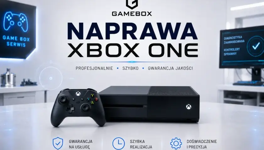 Profesjonalna naprawa Xbox One w Game Box. Szybko, sprawnie i z gwarancją jakości. Twoja konsola znów będzie działać jak nowa!