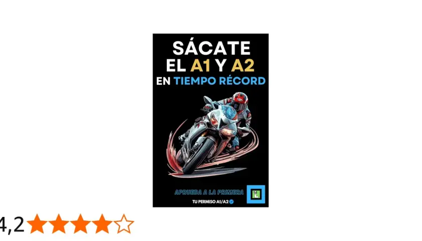 Conduce tu primera moto A1/A2. Obtén tu carnet rápido y aprueba a la primera. ¡La libertad te espera!