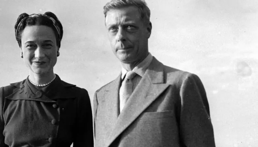 Edward VIII i Wallis Simpson, para, której miłość doprowadziła do abdykacji króla.