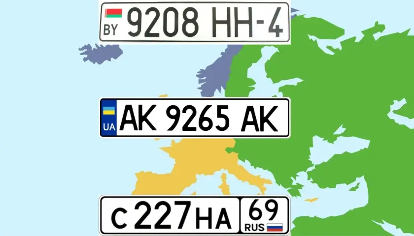 Jakie tablice rejestracyjne można spotkać w Białorusi?