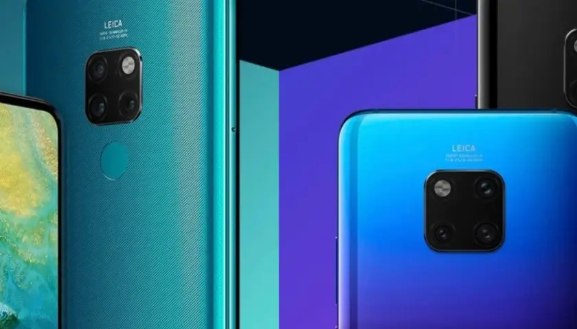 Eleganckie smartfony Huawei Mate 20 Pro w kolorach zielonym i niebieskim. Sprawdź aktualną huawei mate 20 pro cenę!