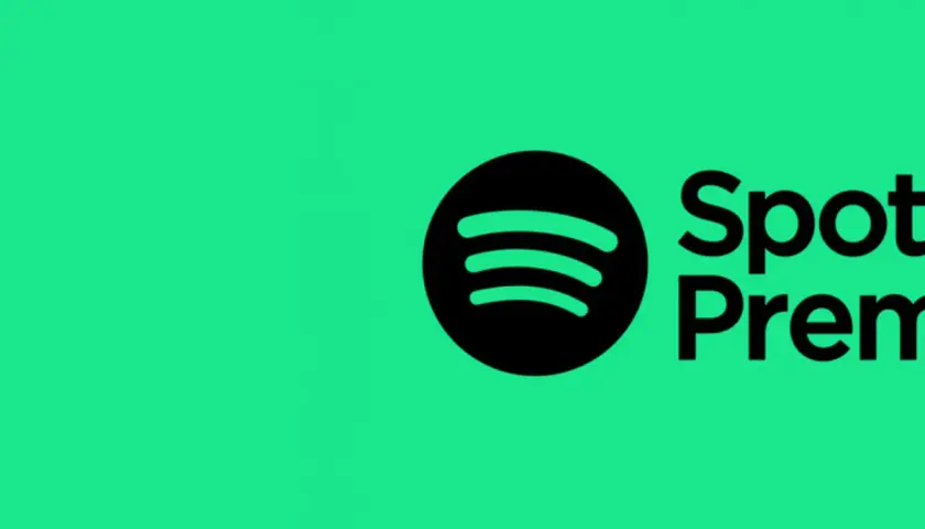 Logo Spotify Premium na zielonym tle. Czy Spotify jest za darmo? Sprawdź opcje!